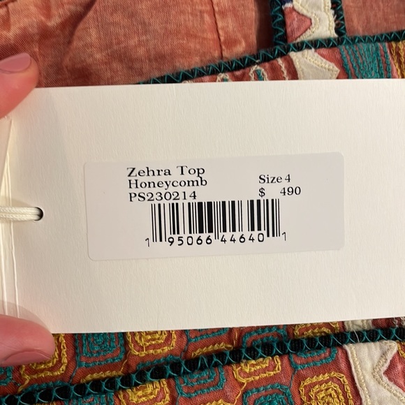 Brand new (with tags) Ulla Johnson Zehra Top size 4 - Picture 4 of 5